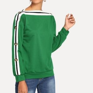 NWOT Straight neck sweater